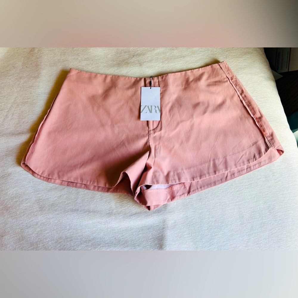 NWT‎ Zara Women's Pink Shorts 2XL